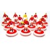 Subbuteo Andrew Table Soccer England 1966 World Cup Winners on Classic Lightweight bases